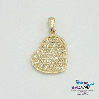 آویز طلا - طرح تراش