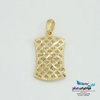 آویز طلا - طرح تراش
