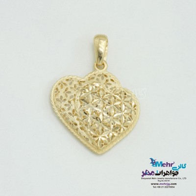 آویز طلا - طرح تراش