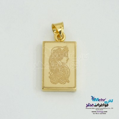 آویز طلا - طرح ونوس