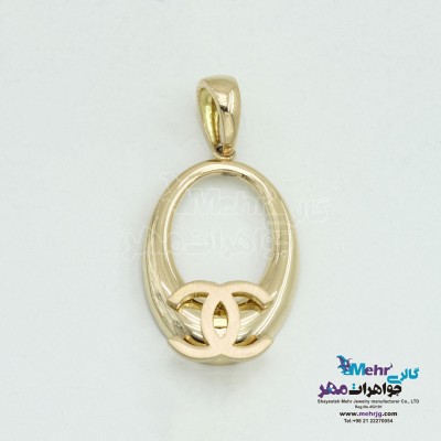 آویز طلا - طرح شنل