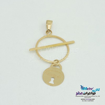 آویز طلا - طرح تیفانی