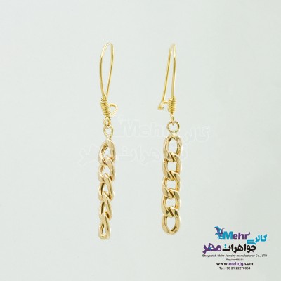 گوشواره طلا - طرح کارتیه