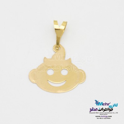 آویز طلا - طرح کودک