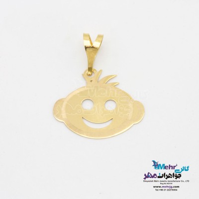 آویز طلا - طرح کودک