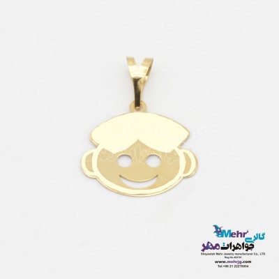 آویز طلا - طرح کودک