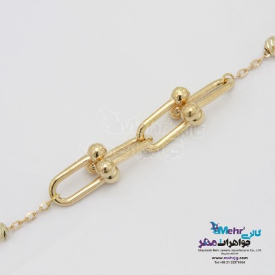 دستبند طلا - طرح تیفانی