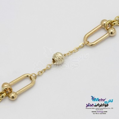 دستبند طلا - طرح تیفانی