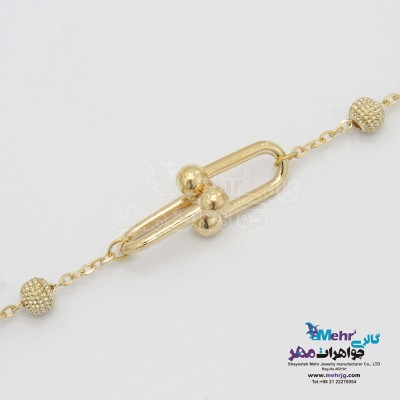 دستبند طلا - طرح تیفانی