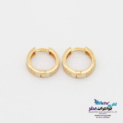 گوشواره طلا - طرح ورساچه