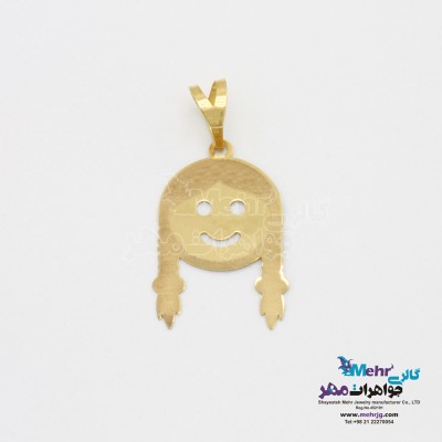 آویز طلا - طرح کودک