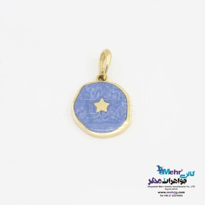 آویز طلا - طرح ستاره
