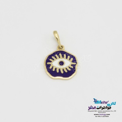 آویز طلا - طرح چشم