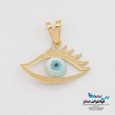 آویز طلا - طرح چشم نظر