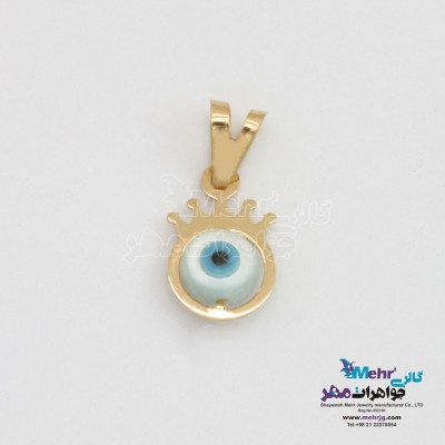 آویز طلا - طرح تاج