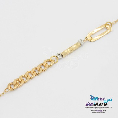 دستبند طلا - طرح کارتیه