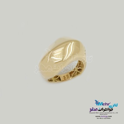 انگشتر طلا - طرح دامله