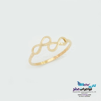 انگشتر طلا - طرح بی نهایت