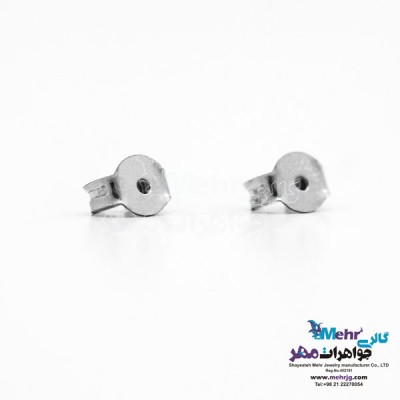 نمای دوم پشت گوشواره ای طلا