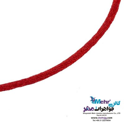 نمای دوم پابند طلا و سنگ - طرح گوی تراش
