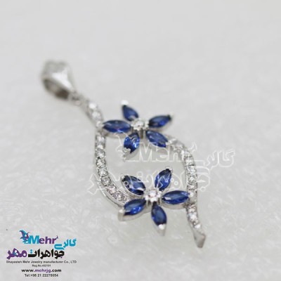 نمای دوم آویز جواهر - طرح گل مارکیز