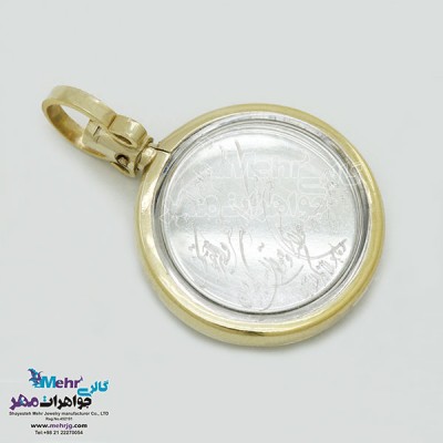 نمای دوم آویز طلا - طرح وان یکاد