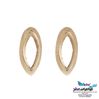 نمای دوم نیم ست طلا - آویز و گوشواره - طرح چشم