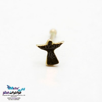 نمای دوم پیرسینگ طلا - طرح فرشته