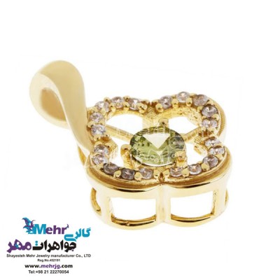نمای دوم آویز طلا - طرح ونکلیف