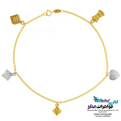 نمای دوم پابند طلا - طرح توری