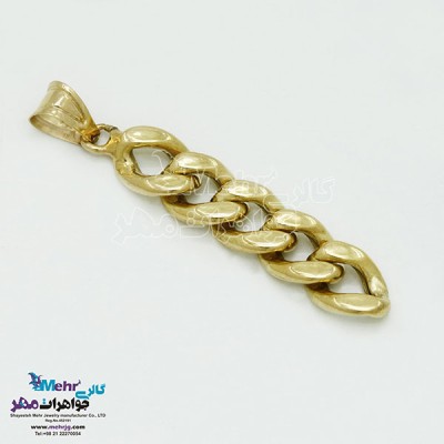 نمای دوم آویز طلا - طرح کارتیه