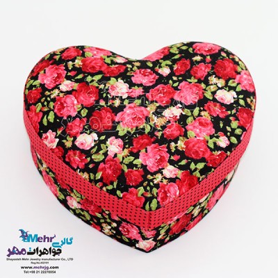 نمای دوم جعبه جواهرات - طرح شکوفه‌ی رز