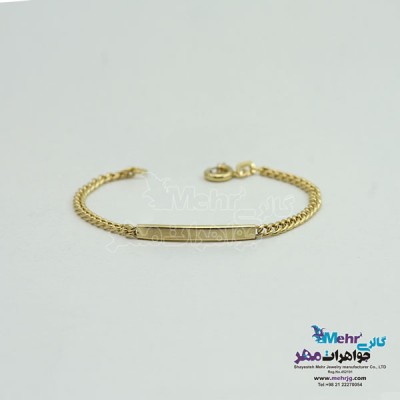نمای دوم دستبند طلا - طرح کارتیه