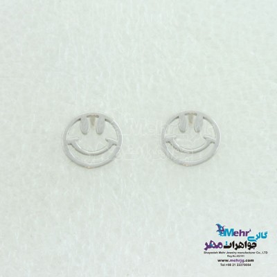 نمای دوم گوشواره طلا - طرح ایموجی