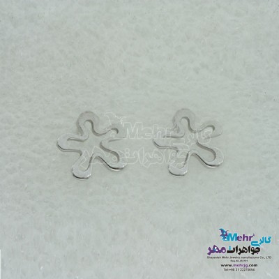 نمای دوم گوشواره طلا - طرح ستاره دریایی