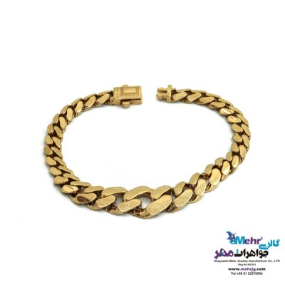 نمای دوم دستبند طلا - طرح کارتیه