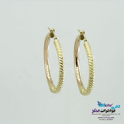 نمای دوم گوشواره طلا - طرح آرشیدا