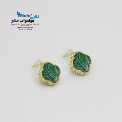 نمای دوم گوشواره طلا - طرح ونکلیف