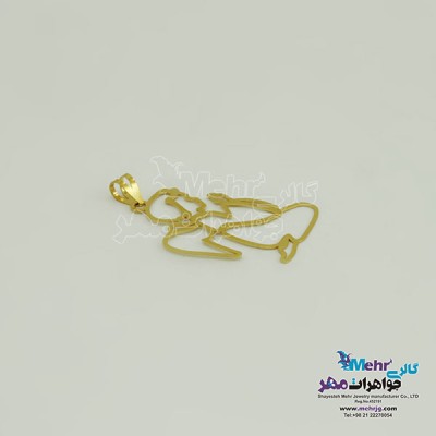 آویز طلا - طرح فرشته