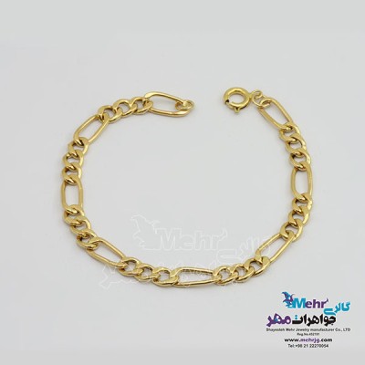 نمای دوم دستبند طلا - طرح کارتیه