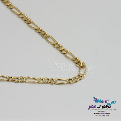 نمای دوم گردنبند طلا - طرح کارتیه