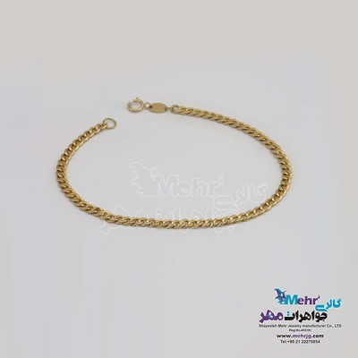 نمای دوم دستبند طلا - طرح کارتیه