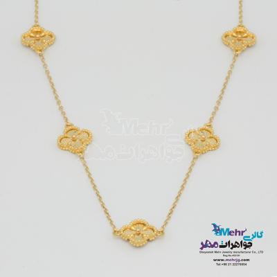 گردنبند طلا - طرح ونکلیف