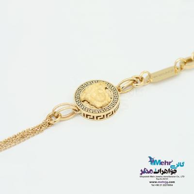 دستبند طلا - طرح ورساچه