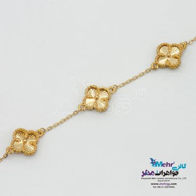 دستبند طلا - طرح ونکلیف
