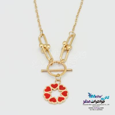گردنبند طلا - طرح قلب