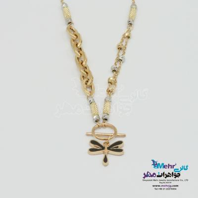 گردنبند طلا - طرح سنجاقک