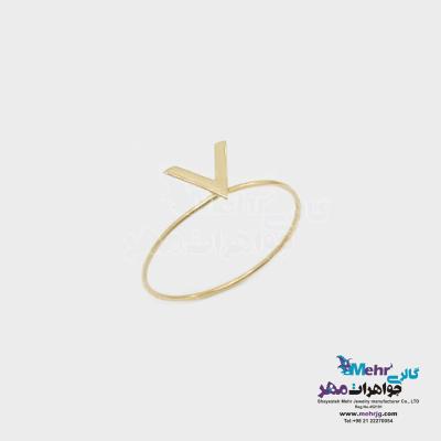 انگشتر طلا - طرح هفت باز