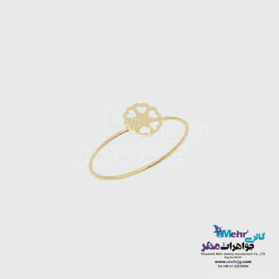 انگشتر طلا - طرح قلب