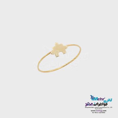 انگشتر طلا - طرح پازل